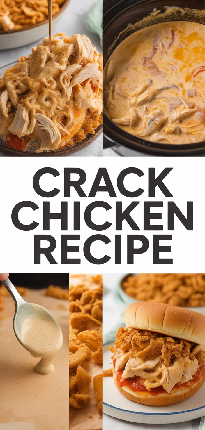 A photo of Crack Chicken Recipe