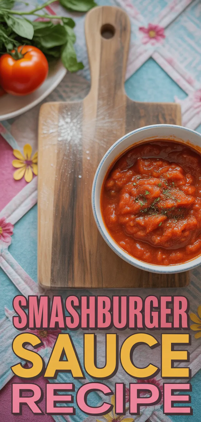 A photo of Smashburger Sauce Recipe