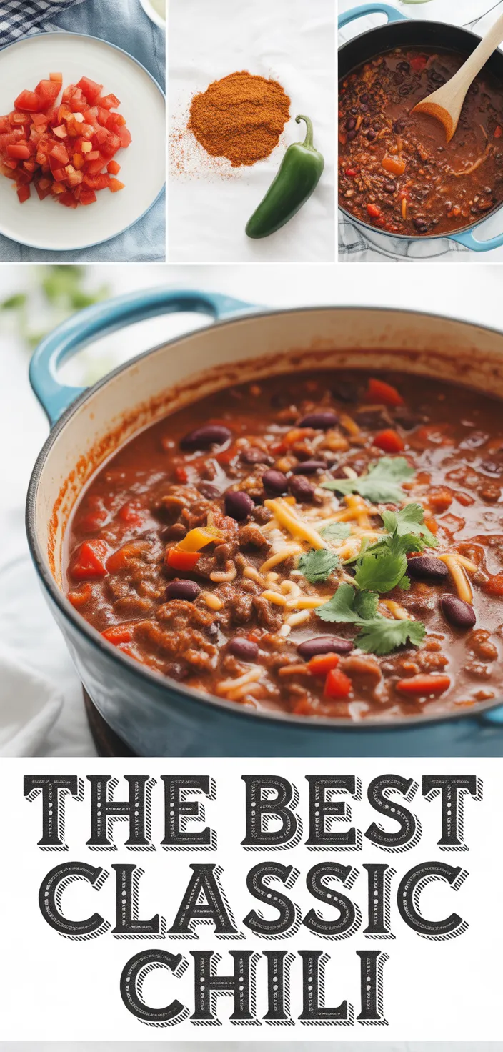 A photo of The Best Classic Chili Recipe