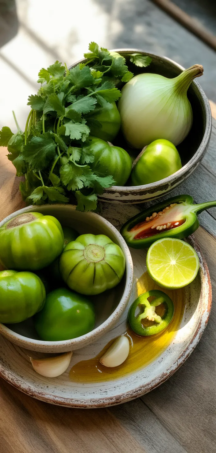 Ingredients photo for Salsa Verde Recipe