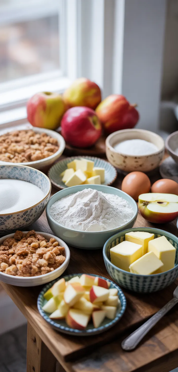 Ingredients photo for Apple Pie Cupcakes Recipe
