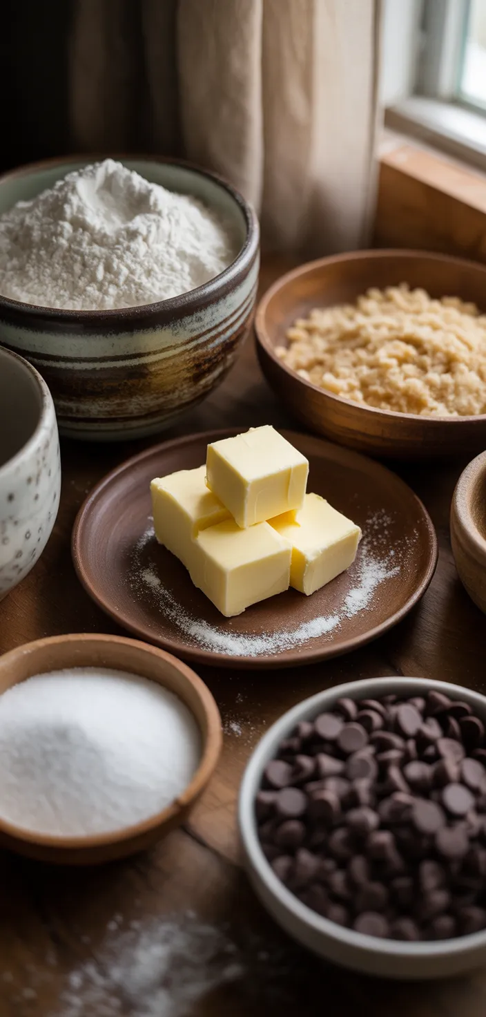 Ingredients photo for Best Soft Batch Chocolate Chip Cookies! Pure Nirvana Recipe