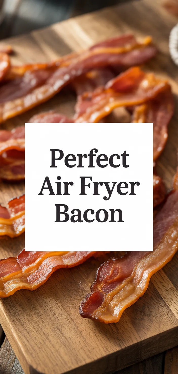 A photo of Perfect Air Fryer Bacon Recipe