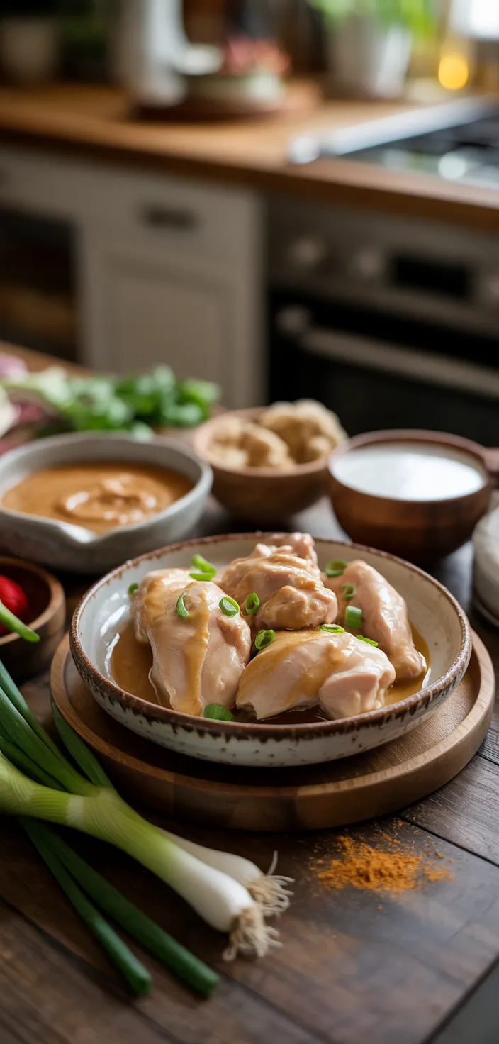 Ingredients photo for SLOW COOKER PEANUT CHICKEN Recipe