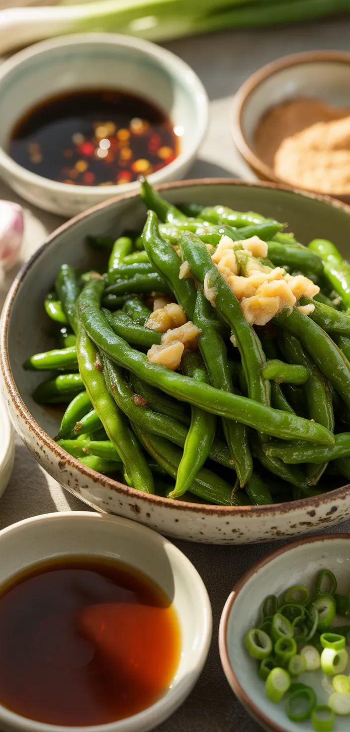 Ingredients photo for Chinese Buffet Green Beans Recipe