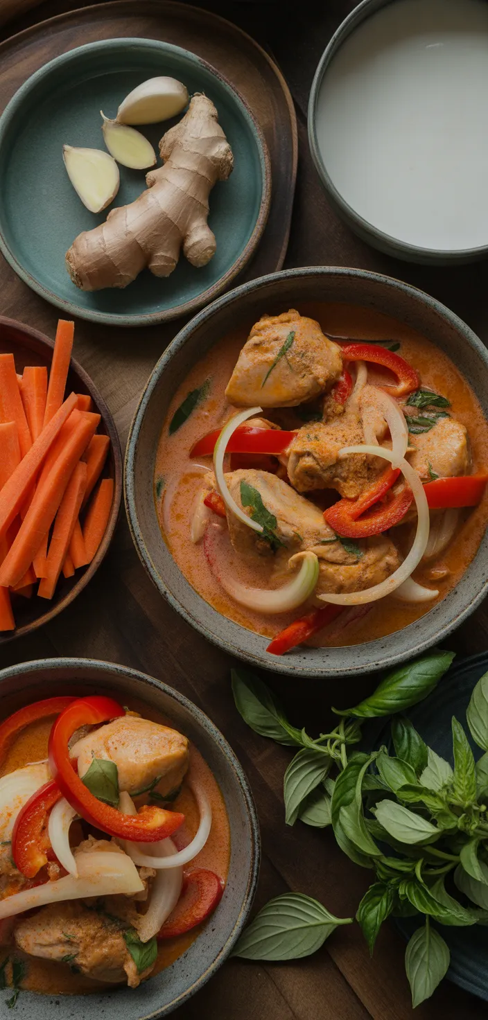 Ingredients photo for Red Thai Curry Recipe