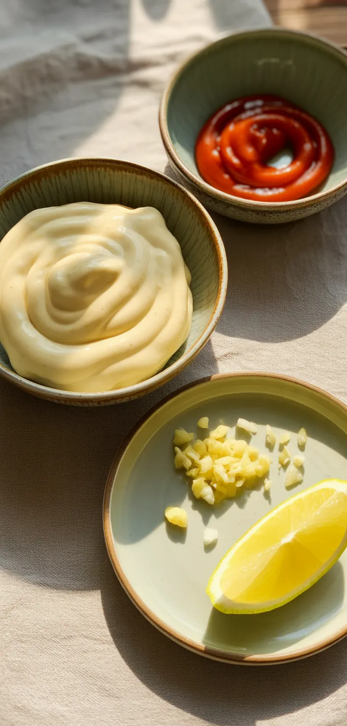 Ingredients photo for Spicy Aioli Recipe