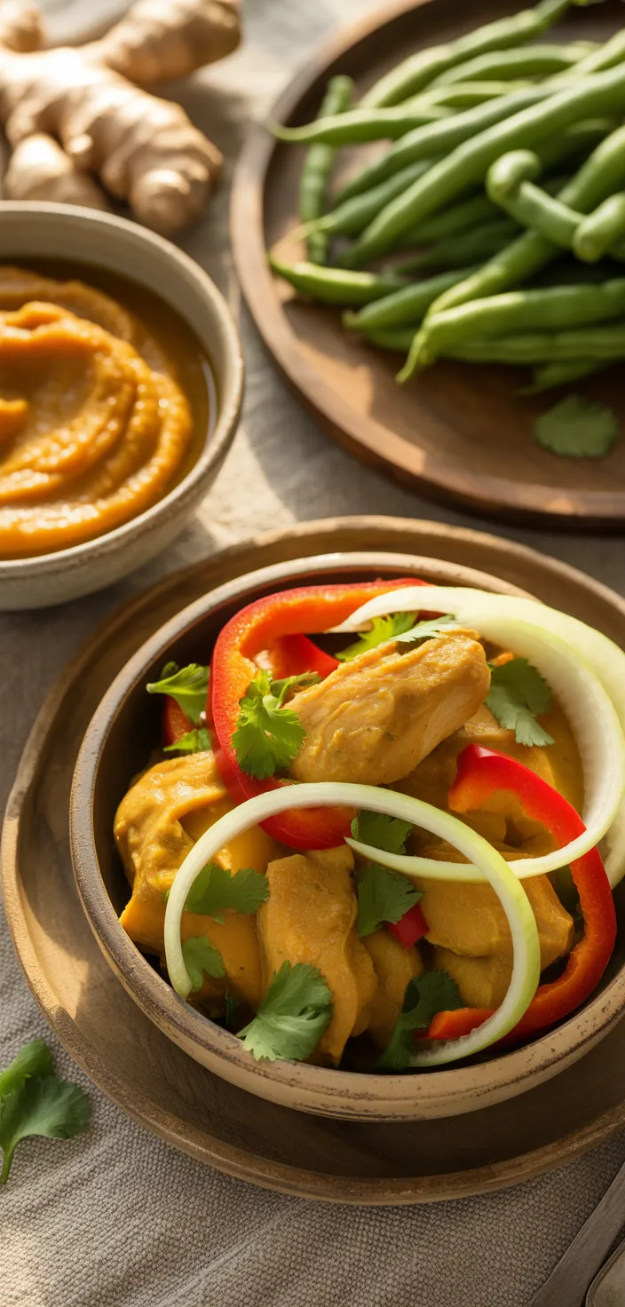 Ingredients photo for Pumpkin Thai Chicken Curry Recipe