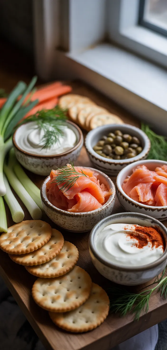 Ingredients photo for THE BEST Smoked Salmon Dip Recipe