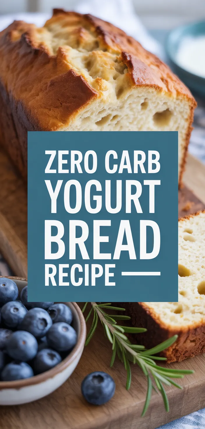 A photo of Zero Carb Yogurt Bread Recipe
