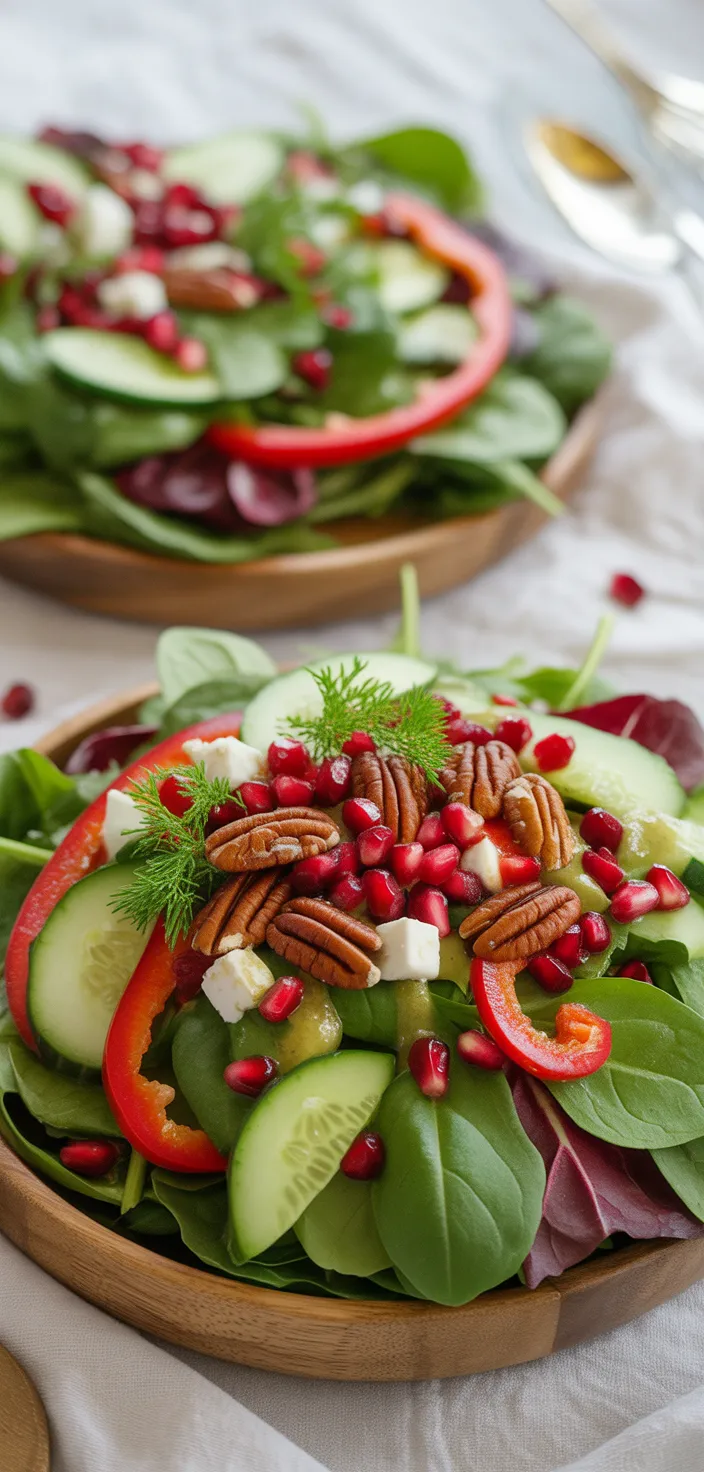 Ingredients photo for Delicious Christmas Salad With Honey Mustard Dressing Recipe