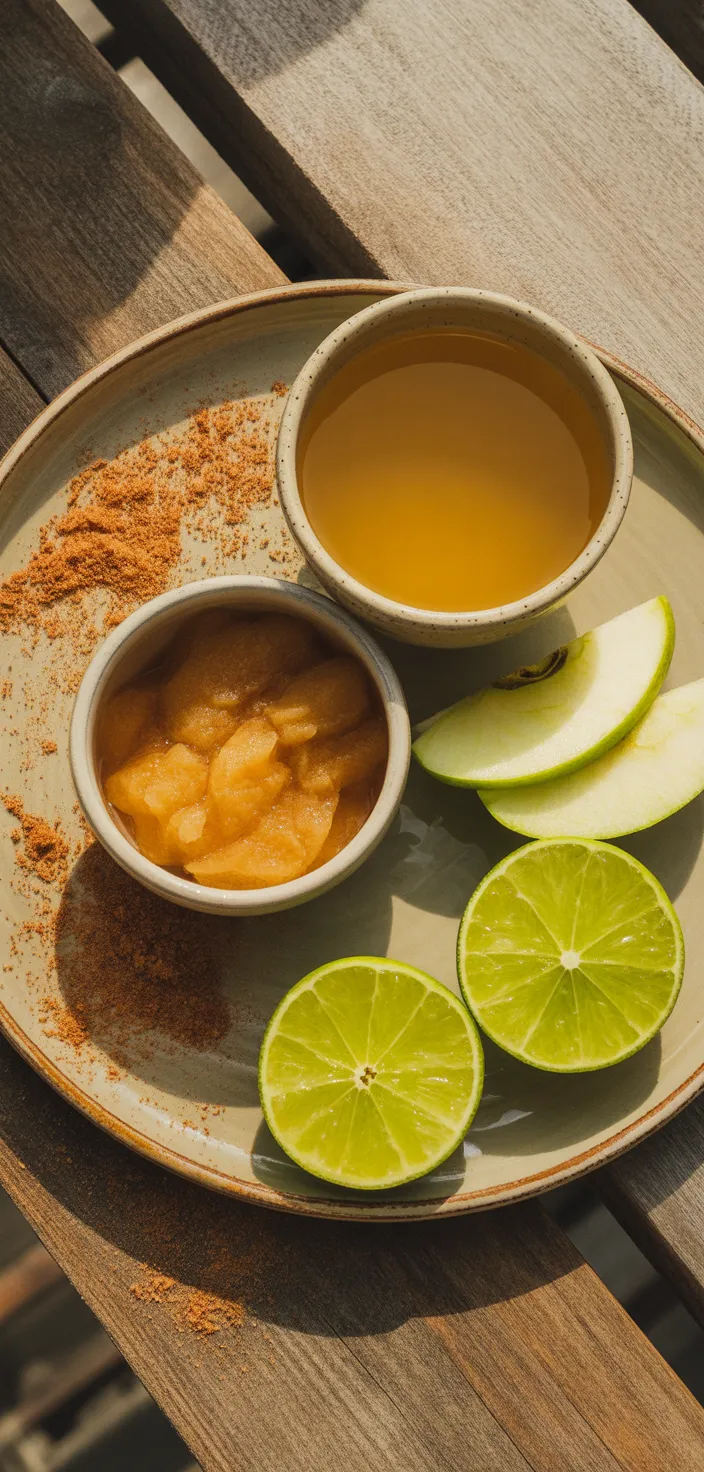 Ingredients photo for Fast + Easy Apple Cider Margarita Recipe