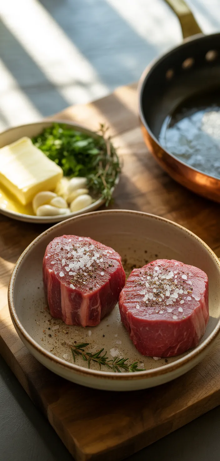 Ingredients photo for Filet Mignon Recipe