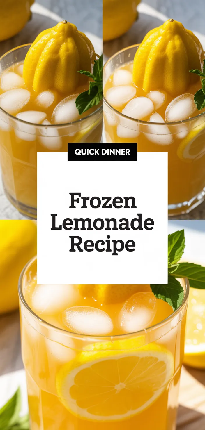 A photo of Frozen Lemonade Recipe