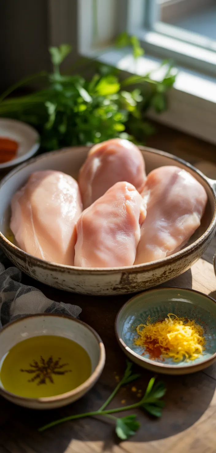 Ingredients photo for How To Grill Chicken Breasts Recipe