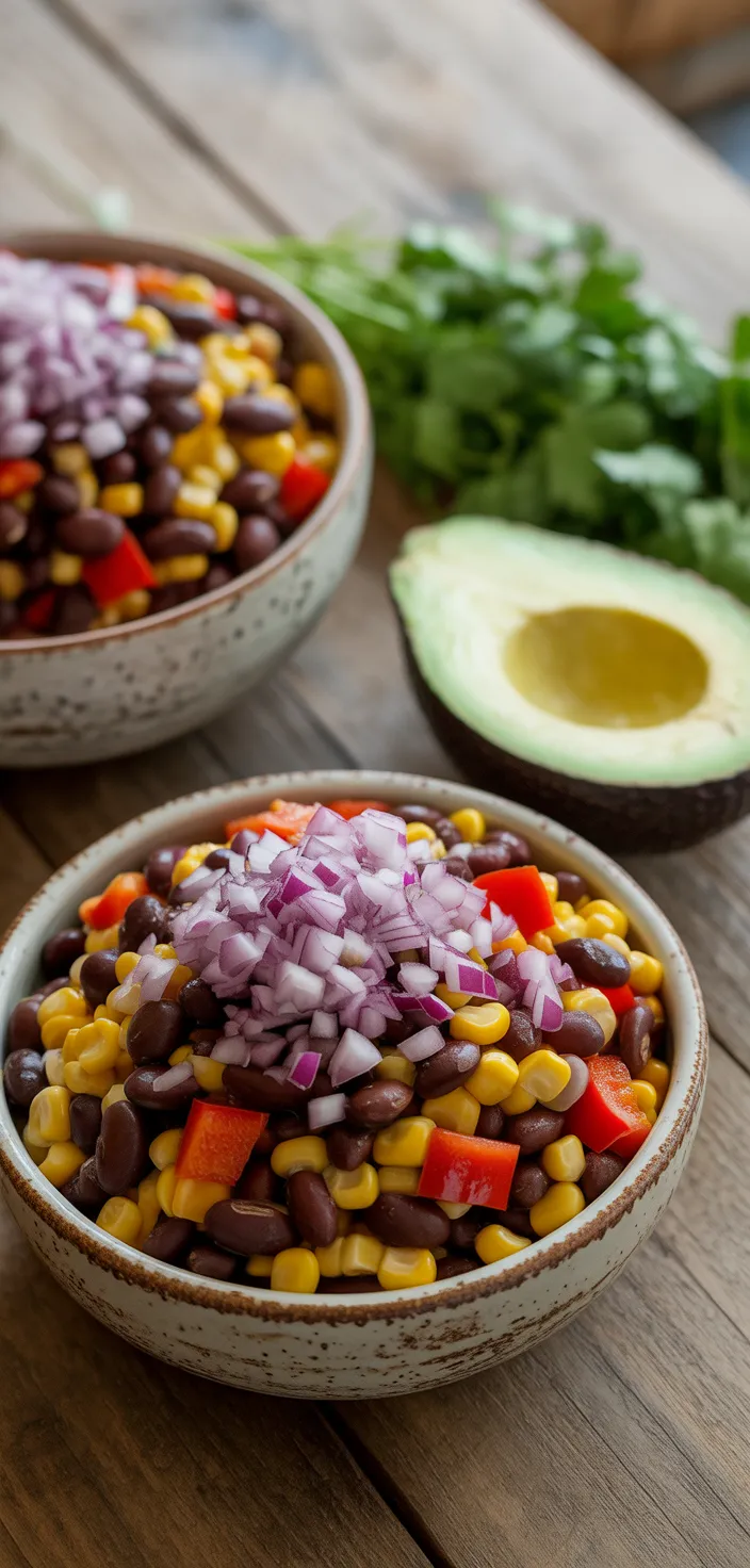 Ingredients photo for Black Bean Corn Salad Recipe