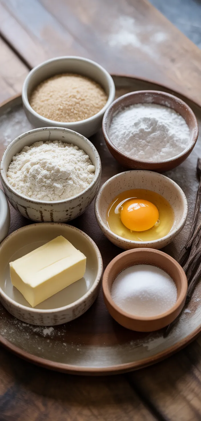 Ingredients photo for Keto Sugar Cookie Bars Recipe