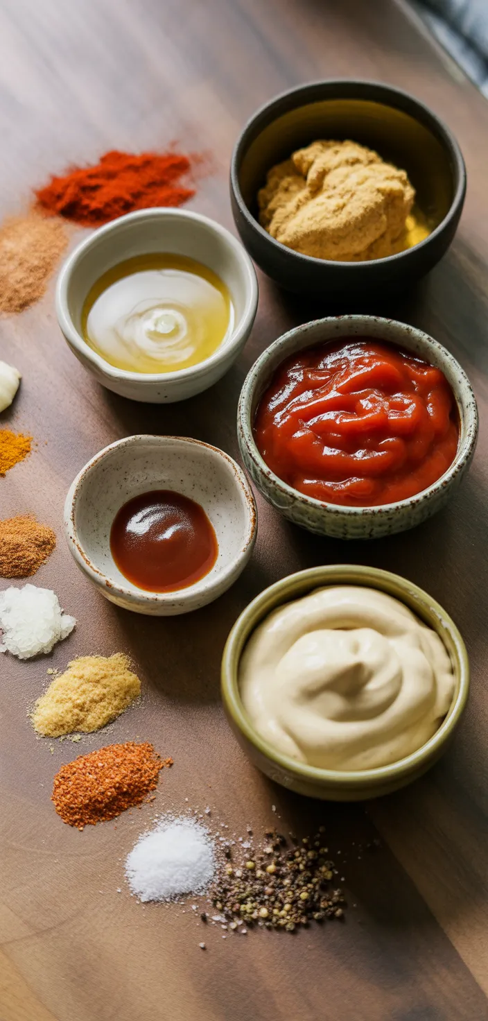 Ingredients photo for Outback Secret Blooming Onion Sauce Leaked Recipe