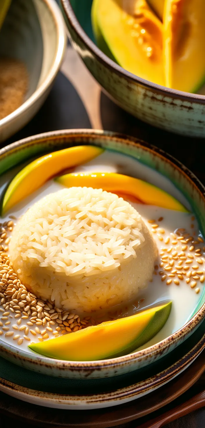 Ingredients photo for Mango Sticky Rice Recipe