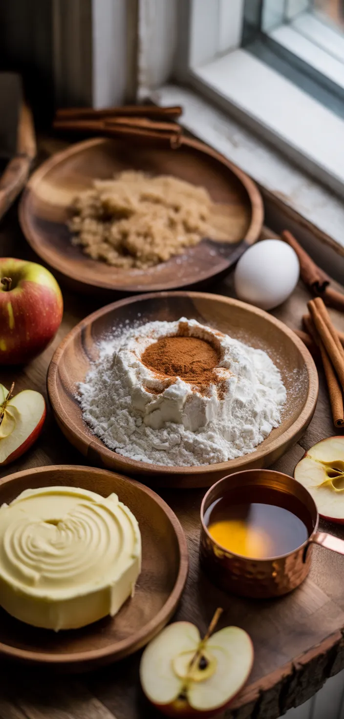 Ingredients photo for Homemade Apple Cider Cookies Recipe