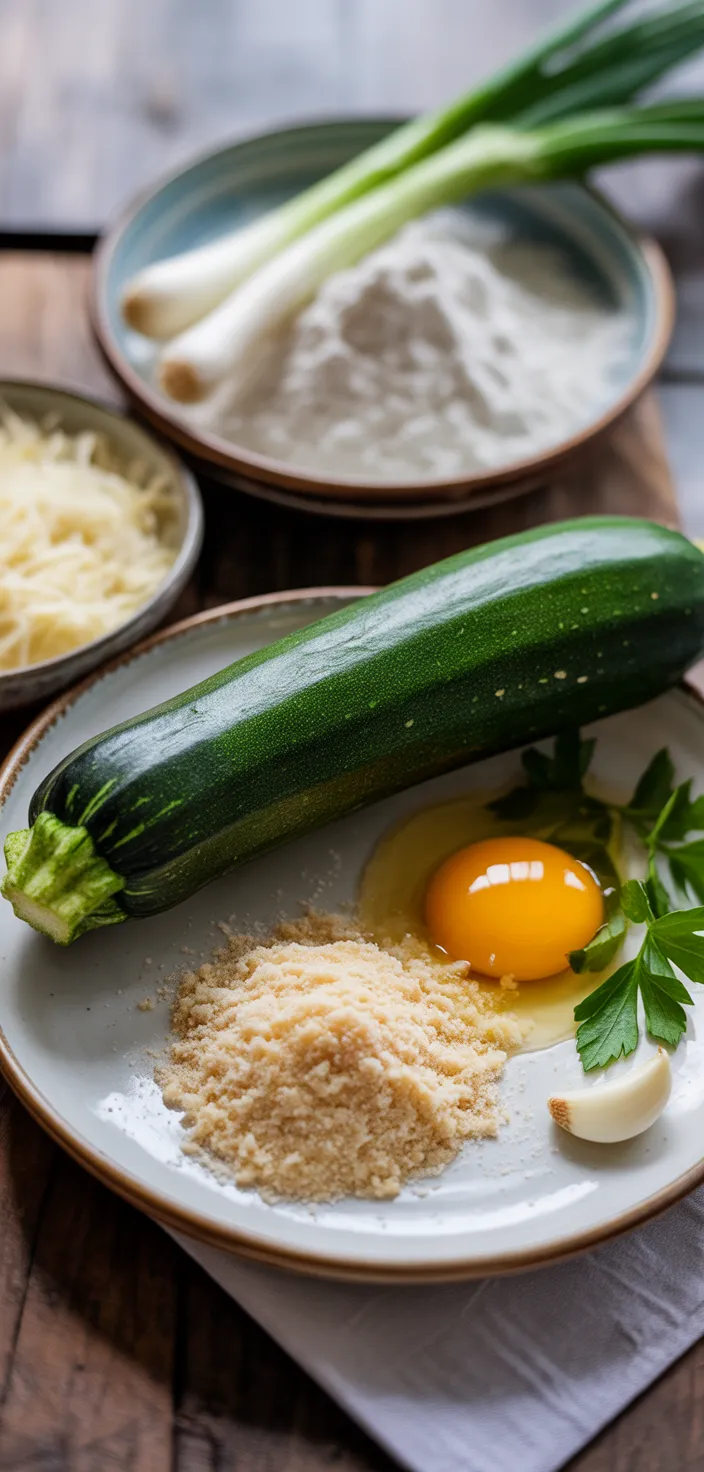 Ingredients photo for How To Make Fritters In Your Air Fryer Recipe